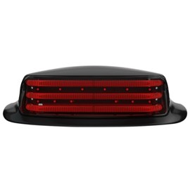 Custom Dynamics PB-FT-TOUR-S-B Probeam Rear Fender Tip Lights - Gloss Black Finish, Smoke Lens