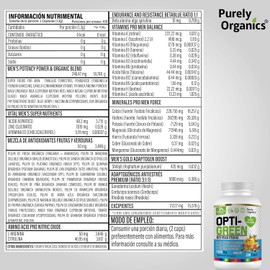 OptiGreen Men Vitaminas Vegan 90 Caps. Adaptogenos, Prebióticos, Vitaminas y Minerales para el Bienestar Masculino. (200 CAPSULAS)