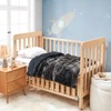 Coma Inducer Wolf Bunny Toddler Comforter - Gunpowder Black