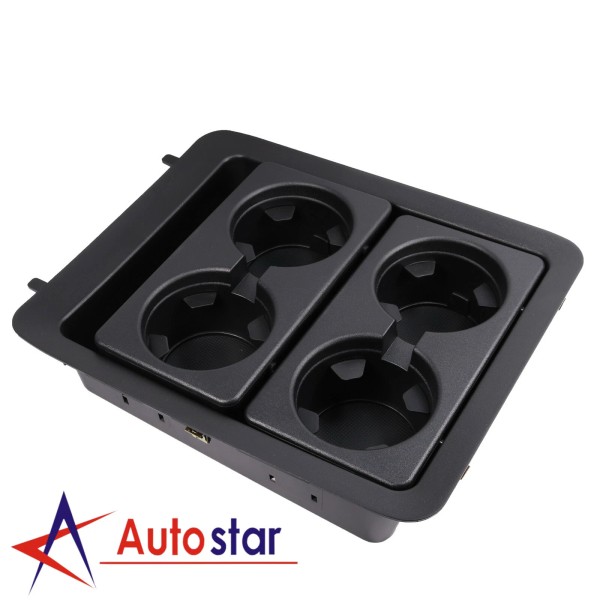 Autostarforus 22860866 Center Console Cup Holder Bezel For Silverado Suburban
