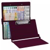 Whitecoat® Clipboard - Nursing Edition (Wine, Bi-Fold) Wine