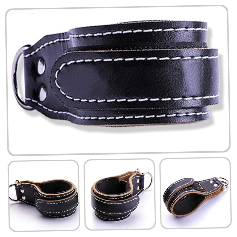 WOONEKY Leg Training Ankle Strap Buckle Cable Kickback Ankle Strap