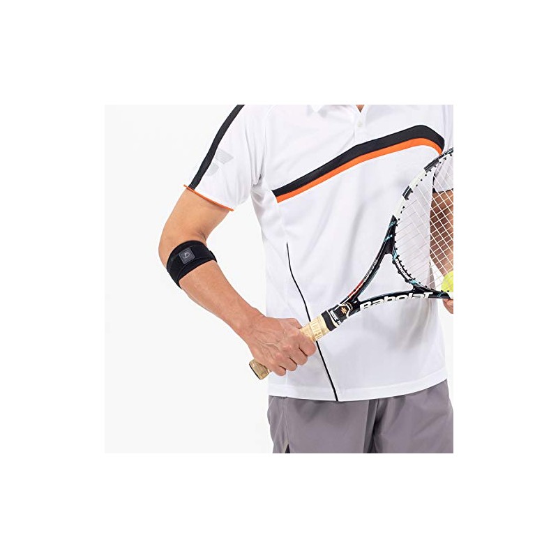 Phiten Metax Elbow Supporter, Band, Middle Type, L