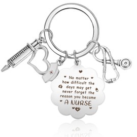 Mabor Nurse Gifts for Women Keychains Nurses Week Gifts Nurse Appreciation Gifts Graduation Presents for Nurses Practitioner
