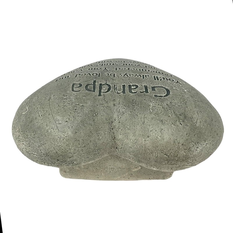 The Gerson Companies Heart Shaped Memorial Stone (Grandad)