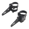 PKEDUO 40mm Motorcycle Headlight Brackets 1.57-1.69inch Fork Tube Mount Brackets