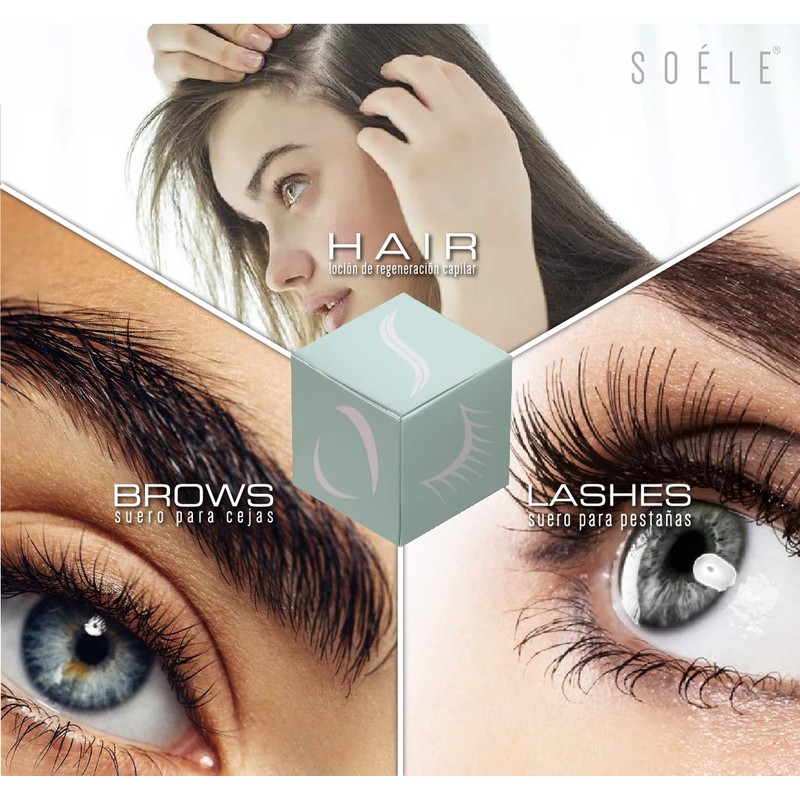 SOÉLE | Suero para crecimiento de Pesañas | 9 Activos