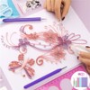 DACUAN Paper Quilling Tools Slotted Kit, 12 Pack Different Sizes