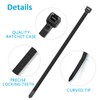 TANTTI Zip Ties 12 inch, Black Zip Ties 1000 pack,