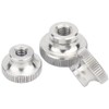 SYDARSYN M8 Knurled Nuts Blind Bore Knurled Nut 304 Stainless