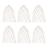 Gatuida 6pcs Billiard Net Bag Billiard Table Billiards Accessories Spair
