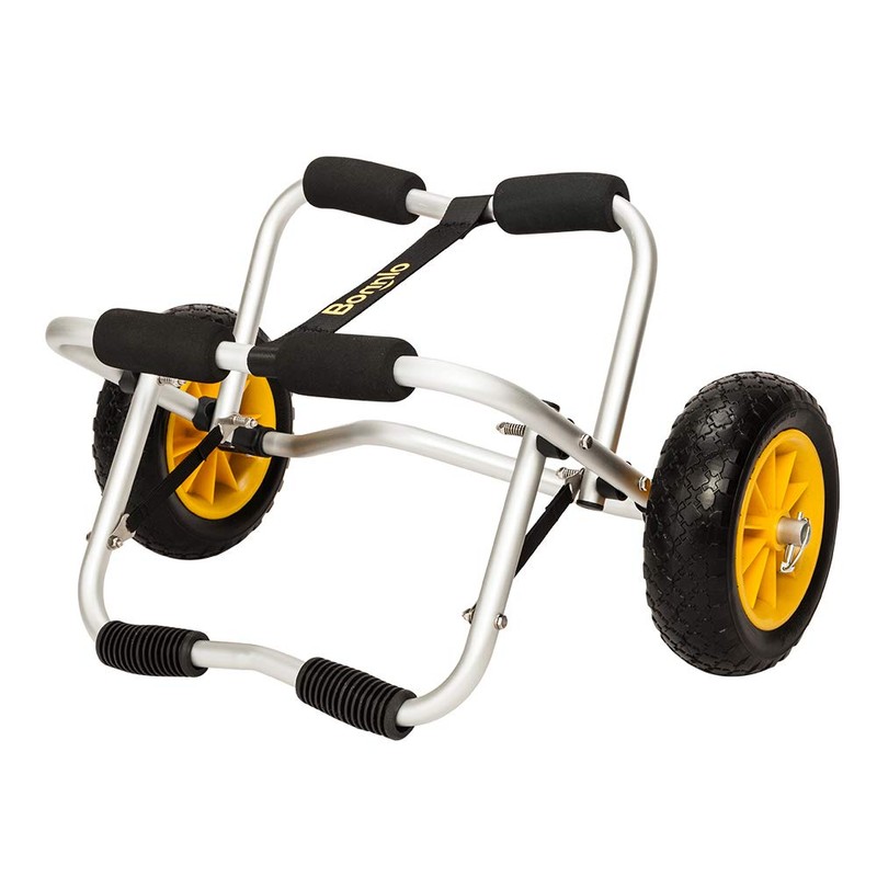 Bonnlo Universal Kayak Carrier - Trolley for Carrying Kayaks, Canoes,