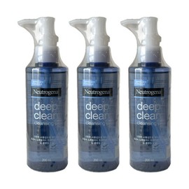 Neutrogena Deep Clean Cleansing Oil 200ml 3 Pieces / Circle / 뉴트로지나 딥 클린 클렌징 오일 200ml 3개  써클