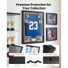 "Polished Wooden Sport Jersey Shadow Box A4 Size 98% UV