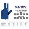 YEUEK CPBA Billiards Glove 3 Finger Pool Glove for Left