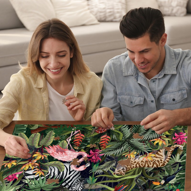 In The Jungle - 1000 Piece Puzzle