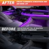 Interior Car LED Strip Lights 470 inches Fiber Optic tubing
