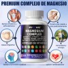 Mvpcare Magnesio Complex 1125mg Citrato Polvo Glicinato Gluconato Óxido Vitaminas