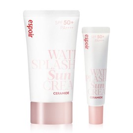 Espoir Water Splash Pink Tone-Up Moisture Sunscreen 60ml+20ml / 에스쁘아 워터 스플래쉬 핑크 톤업 수분 선크림 60ml+20m