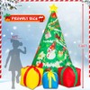 COMIN 7 FT Christmas Inflatables Tree Outdoor Decorations Blow Up