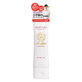 B Brilliet Massage Cream, Hot Gel, Stomach, Feet, Butt, Upper Arms, Full Body, Warm, Tightening Cream, 3.5 oz (100 g)