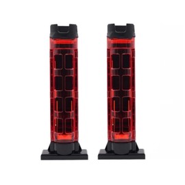 [Set of 2] Rod Holder Meiho Bucket Mouse Compatible Daiwa Tackle Box Compatible Rod Stand Fishing Rod Stand (Red)