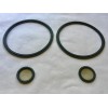 Unbranded/Generic 6" Closed Loop Extractor Viton Replacement Gasket Set Tri