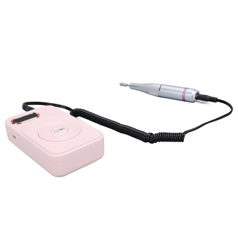 Nail Drill Machine Rechargeable Portable 0‑45000rpm LCD Display Electronic Nail