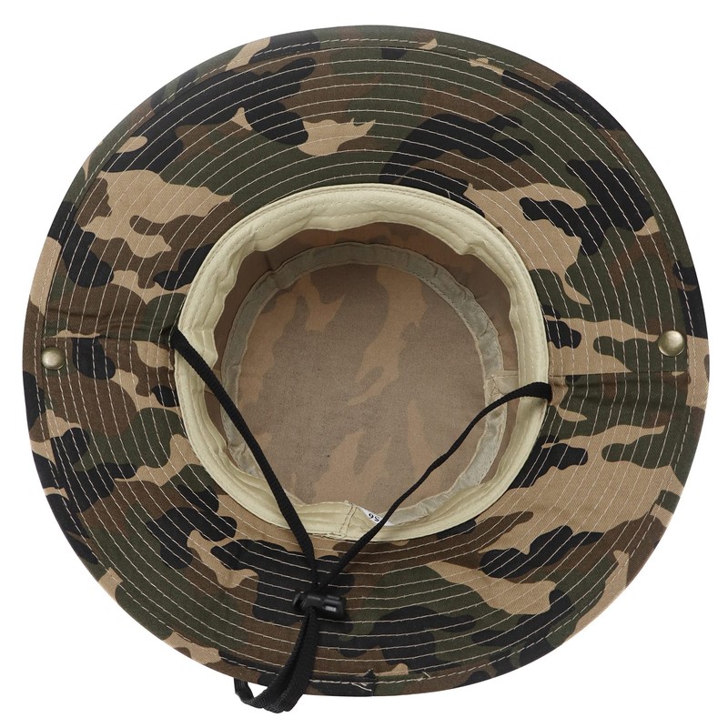 Kids Camo Sun Hat Boys-Camouflage Bucket Fishman Hat Packable(Camob, 4-8