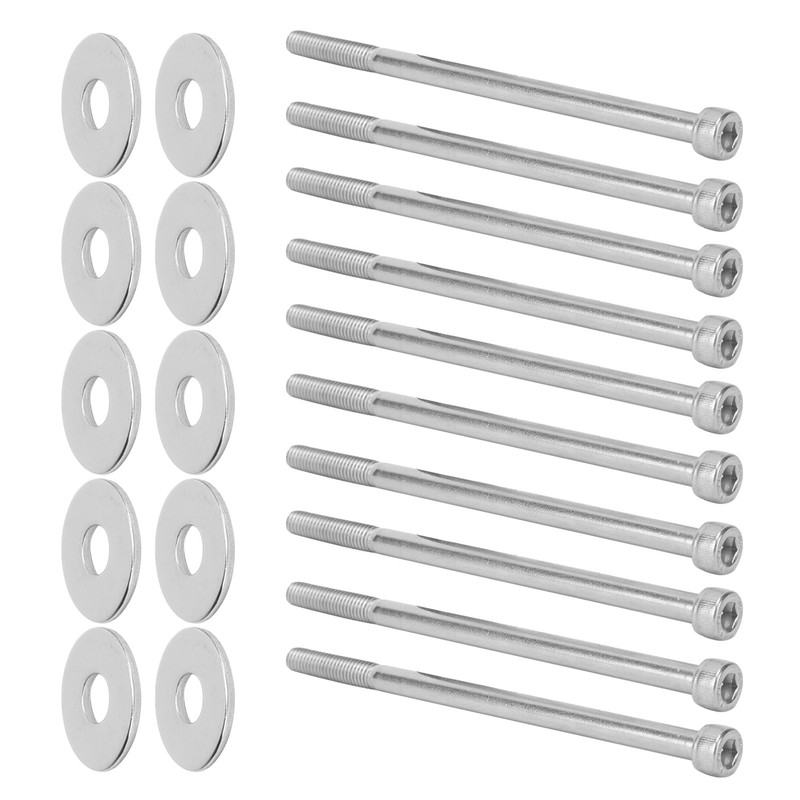 Intake Manifold Bolts Stainless Steel Corrosion Resistant Replacement for Chevy