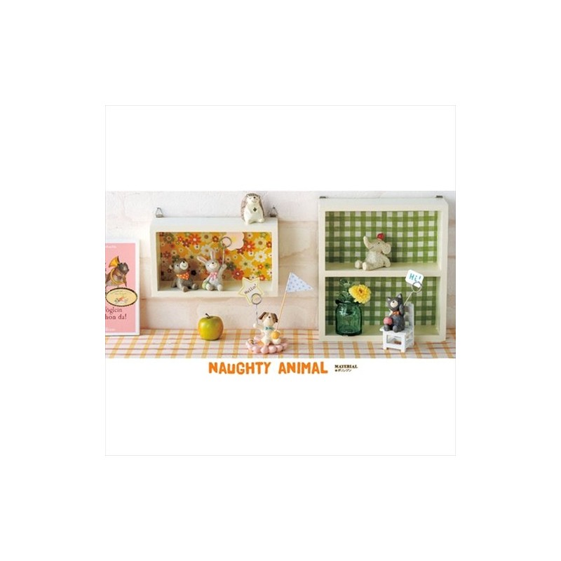 naughty animal matryoshka red