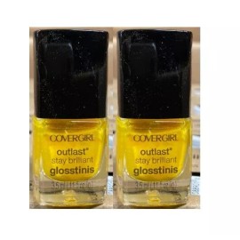 COVERGIRL 2 PACK CoverGirl Outlast Stay Brilliant Nail Polish, 525 Lemon Drop