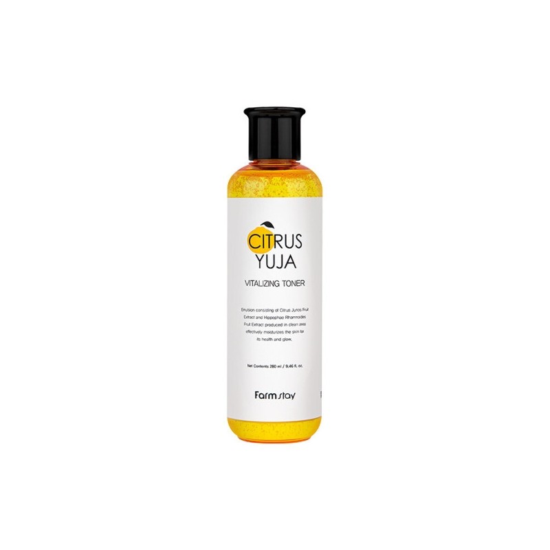 Farmstay Citrus Yuzu Vitalizing Toner 280ml / 팜스테이 시트러스 유자
