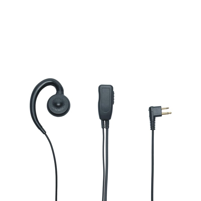 LYWBETOP CP200 Walkie Talkie Earpiece Headset with PTT Mic,2Pin (D-Shape)