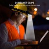 MABAHON 10 Pieces Headlamp Helmet Clips Headlight Helmet Light Clips