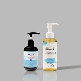 SkinN Cleansing Oil Cleansing Gel Hypoallergenic Face Wash Set / 스킨엔 클렌징오일 클렌징젤 저자극 세안 세트