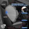 Unbranded PU leather Protector Front Rear Car 5 Seat Covers