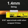 1.8mm Tan Window Blind Cord, String (100 feet)