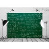 Loccor 5x4ft Fabric Math Classroom Blackboard Backdrop Mathematics Course Formula