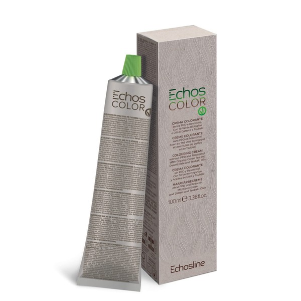 Echos Colour 6.66 Dark Blonde Intense Red Colour Cream without PPD and Resorcinol 100 ml