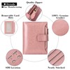 FALAN MULE Small Wallet for Women Genuine Leather Bifold Compact