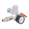 3/8in NPT Air Compressor Regulator with 0 to 1 MPa