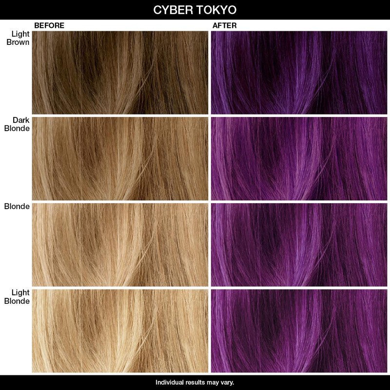 IGK Color Depositing Mask Cyber Tokyo - Intense Violet 180ml