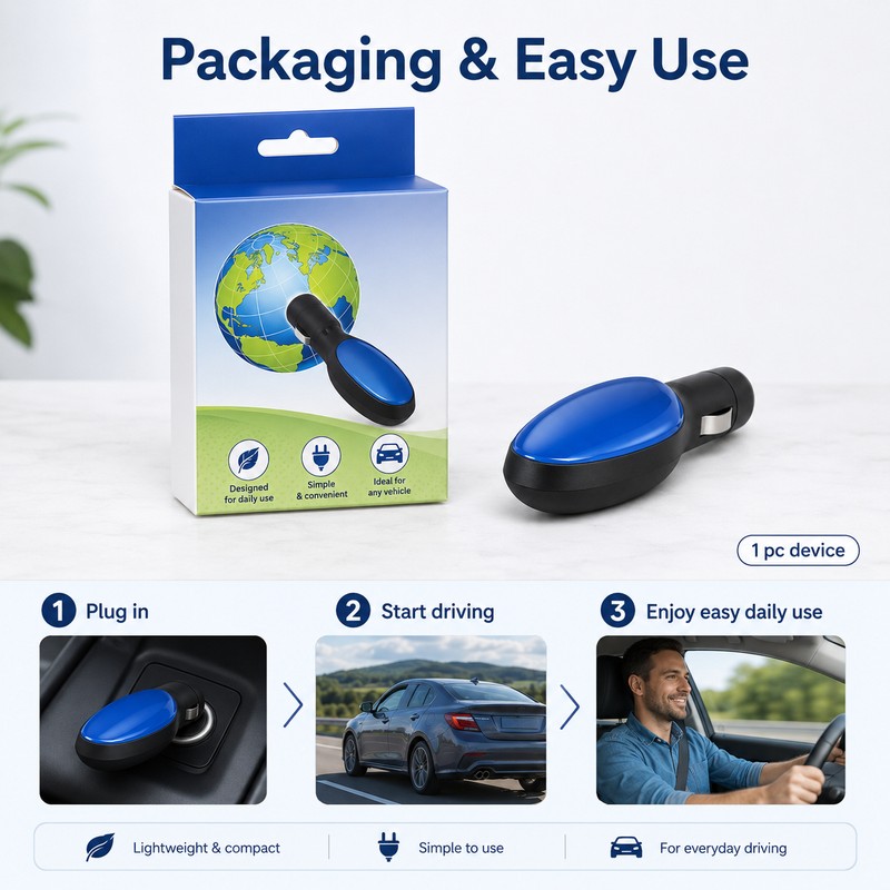 Car Fuel-Conscious Driving Accessory for Daily Use – Compact Plug-In