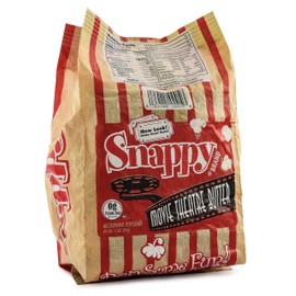 Snappy Movie Theater Butter Microwave Popcorn, 3.5 oz, 48 Pack