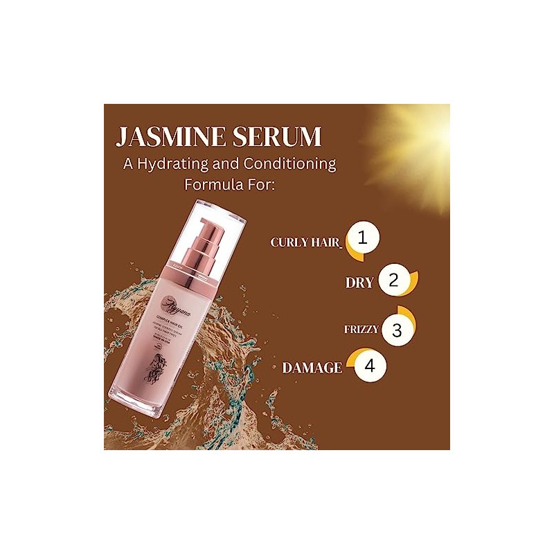 Suero para el Crecimiento del Cabello (30ml) - Fórmula Anti-Frizz