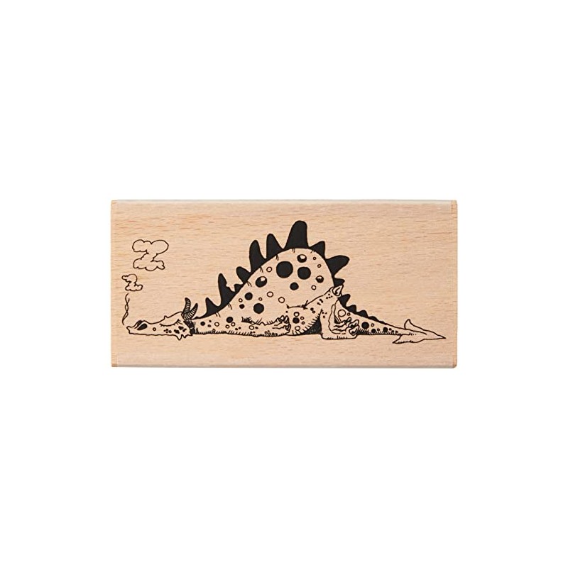 Art Stamps FN09 Sleeping Dragon Stamp, Black