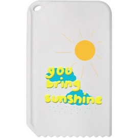Azeeda 'You Bring Sunshine ' Plastic Ice Scraper (IC00041666)