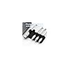 Soporte Con Clips Magnético Para Organizar Cables Escritorio (GRIS)