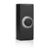 Byron DBW-22012 Universal Doorbell Button-Backlit-Bi-Wire Installation, Black